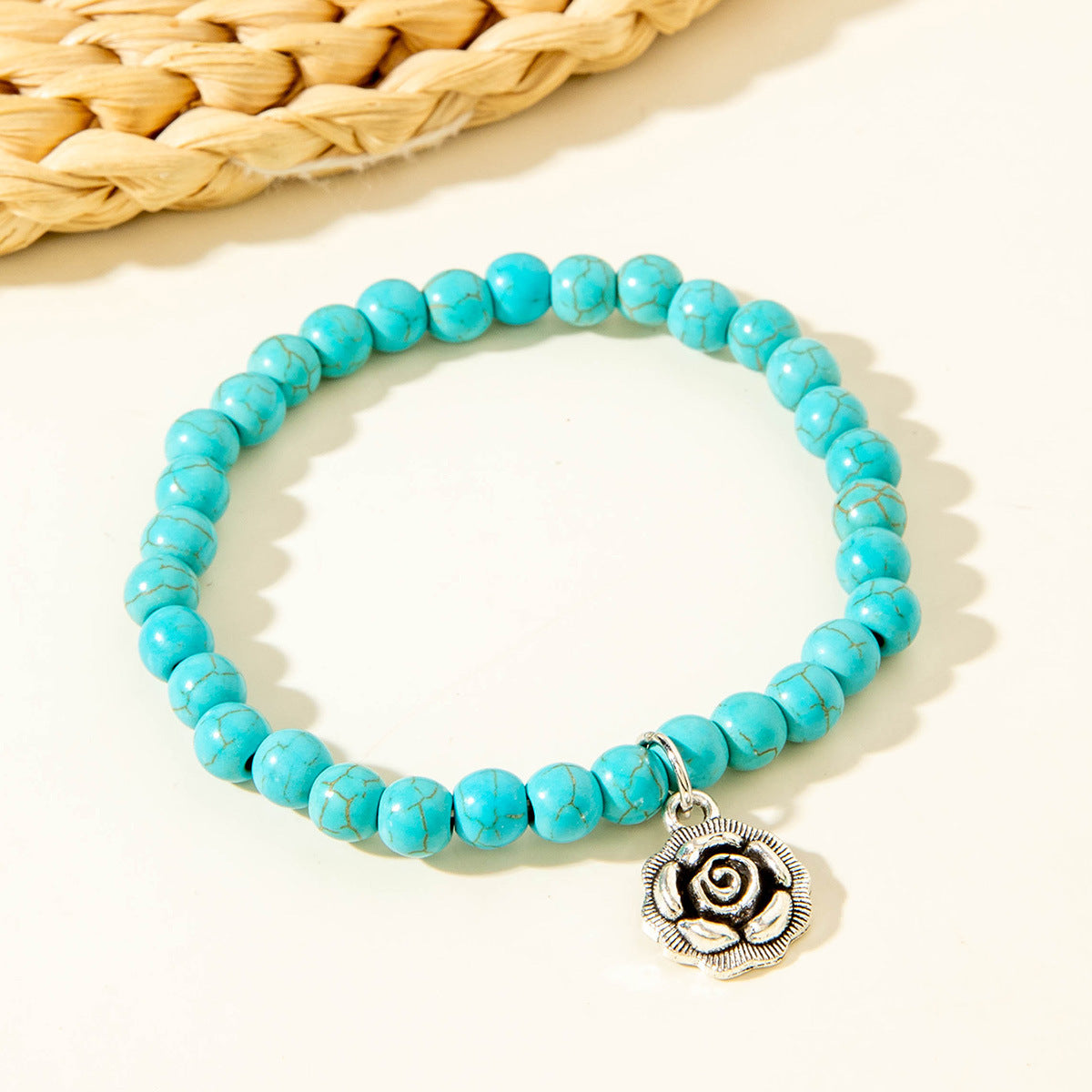 Wholesale Bohemian turquoise bracelet cross starfish turtle bracelet